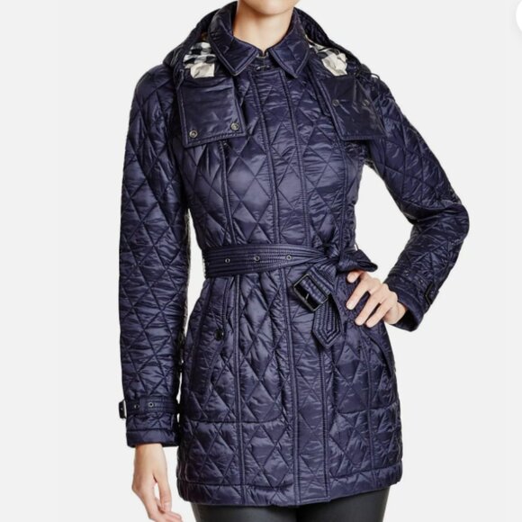 Burberry Finsbridge Quilted Coat - Picture 1 of 6